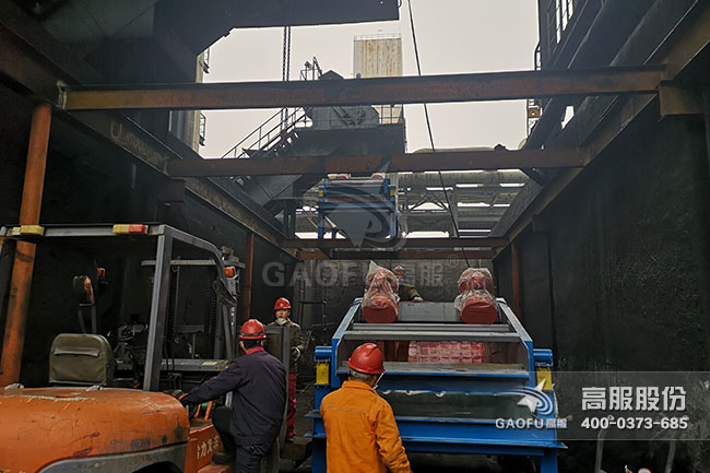 脫水篩客戶現場